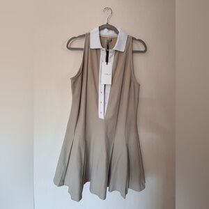 CALIA Pleated Polo Dress NWT Size M